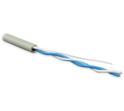 UUTP1-C5-S24-IN-PVC-GY-500 (500 м) Кабель витая пара, неэкранированная U/UTP  41482  Hyperline
