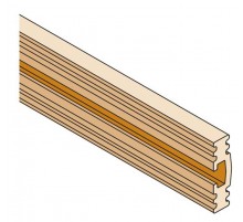 Шина медная фигурная In 800A L=1750мм1STQ007420A0000  ABB