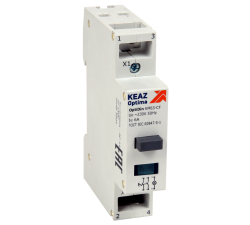 Кнопка управления модульная OptiDin KM63-C-02-УХЛ3  138907  КЭАЗ