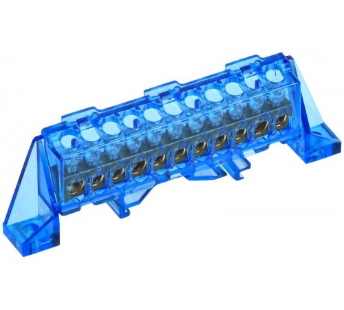 TEKFOR Шина N "ноль" в комбинированном DIN-изоляторе "Стойка" 6х9-11-С  TF-NN10-11-DP-K07  IEK