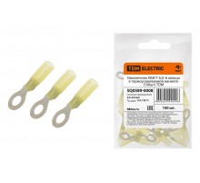 Наконечник НКИ-Т 6,0-6 кольцо в термоусаживаемой манжете (100шт)  SQ0589-0008  TDM