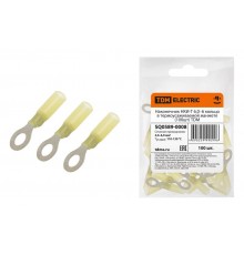 Наконечник НКИ-Т 6,0-6 кольцо в термоусаживаемой манжете (100шт)  SQ0589-0008  TDM