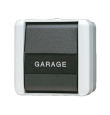 Кнопка без фиксации 1-полюсная, 10АХ, 250В АС  831NAW  Jung