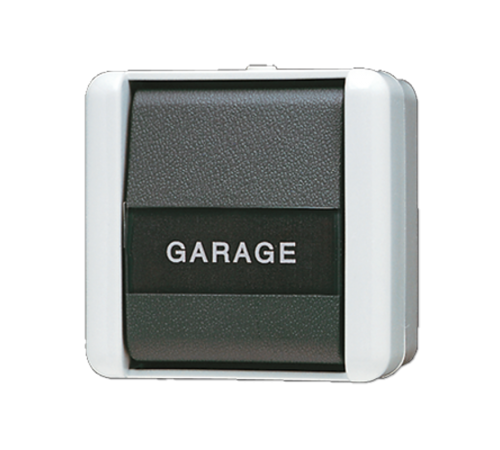 Кнопка без фиксации 1-полюсная, 10АХ, 250В АС  831NAW  Jung