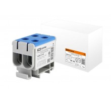 Клемма вводная силовая КВС 4 ввода 6-50 кв.мм.синяя  SQ0833-0102  TDM