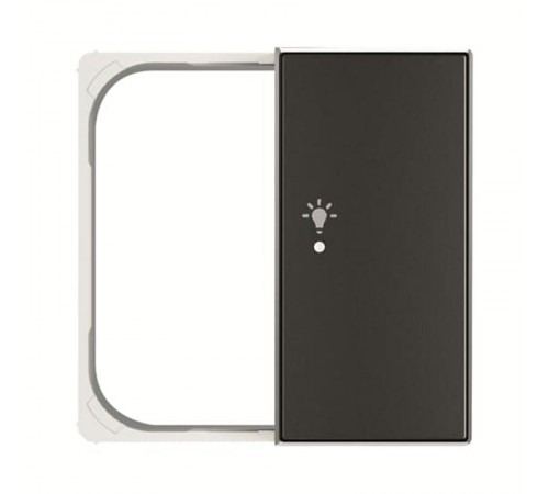 SRL-2-R-85NS Клавиша двойная правая free@home, SKY, освещение, черный бархат2CLA852648A1501 ABB