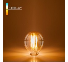 Лампа светодиодная Mini Classic F 6W 3300K E14 (G45 тонированный)  a038689  Elektrostandard