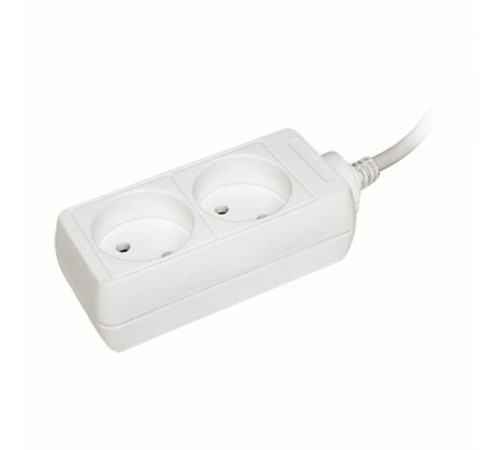 Удлинитель  У2 2 места 2Р/5 метров 2х0,75мм2 10А/250В   WYP10-06-02-05-N  IEK