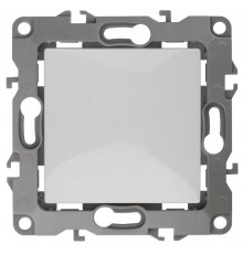 12-1111-01 ЭРА Кнопка, 10АХ-250В, Эра12, белый  Б0047830  ЭРА