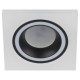 Светильник встраиваемый декоративный DK91 WH/BK MR16/GU5.3 белый/черный  Б0054361  ЭРА