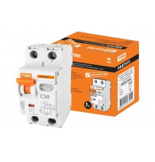 Выключатель автоматический дифференциального тока АВДТ 63S 1п+N 32А C 100мА тип AC  SQ0202-0036  TDM