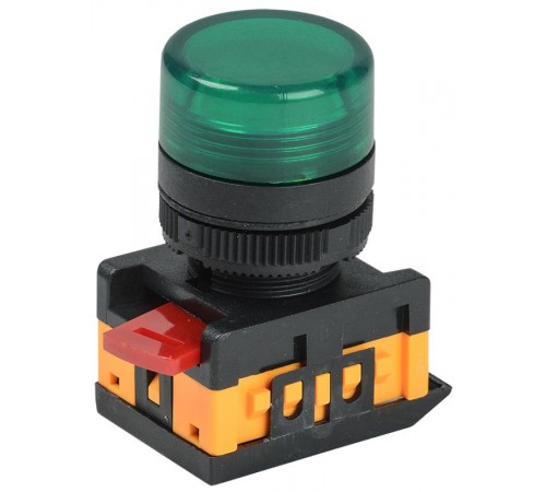 Лампа AL-22TE сигнальная d22мм зеленый неон/240В цилиндр   BLS30-ALTE-K06  GENERICA