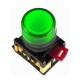 Лампа AL-22TE сигнальная d22мм зеленый неон/240В цилиндр   BLS30-ALTE-K06  GENERICA