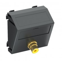 Мультимедийная рамка Video-Cinch Modul45 (черный) (MTS-R F SWGR1)  6105009  OBO Bettermann