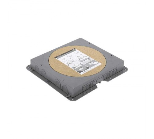 Simon Connect Монтажная коробка для люков в пол SF300-1, KF300-1, 52050203-035,в бетон,глубина 54,5-90 мм, пластик  G301C  Simon