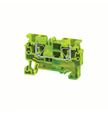 Клемма заземляющая пружинная OptiClip CXG-4-PE-(0,2-4)  289760  КЭАЗ