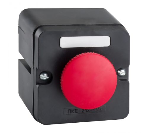 Пост кнопочный ПКЕ 222-1-У2-IP54 (красный гриб)  150753  КЭАЗ