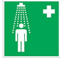 Знак медицинского и санитарного назначения EC 03 "Пункт приема гигиенических процедур " 200х200 мм  an-ec-03  EKF