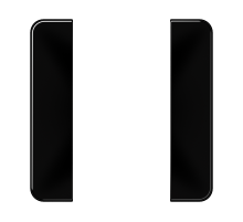 комплект накладок 1гр черный CD501TSASW Jung