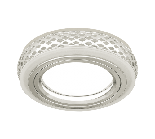 Светильник точечный встраиваемый Backlight BL142 Кругл. Gu5.3, 3W, LED 3000K 1/40 белый матовый  BL142  Gauss