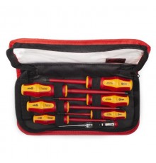 Набор диэлектр. отверток "Профи" НИО-07  78618  КВТ