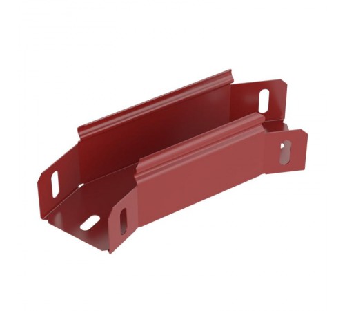 Угол горизонтальный 45 градусов Стандарт 100х100 RAL 3000  PR16.5371  Промрукав