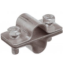 Зажим соединительный пруток - стержень 16 мм параллельный, оцинк.90550Ezetek