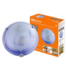 Светильник декоративный СД 2х60Вт ЛН/КЛЛ Е27 круг голубой (в индивид. коробке)  SQ0358-0005'  TDM