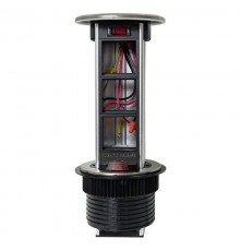 Встраиваемая мини-колонна, 6 модулей=3 поста C-Line выдвижная   cl-vmk-6-s  EKF