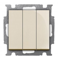 ABB Basic 55 Сл. кость Выключатель 3-клавишный, 16А  1012-0-2158   2CKA001012A2158  ABB