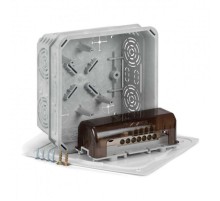 Коробка распределительная для твердых стен с/м с эквип. клеммником KO 125 E / EQ02 (KA) 153х153х73 мм  KO 125 E/EQ02_KA  Kopos