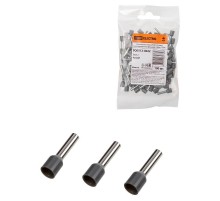 Наконечник-гильза Е4012 4,0мм2 с изолированным фланцем (100шт)  SQ0512-0022  TDM