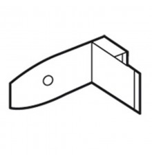 Суппорт для кабель-канала (комплект из 2 шт) - XL3 160 - непосредственный вертикальный монтаж лотка Lina 25  020070  Legrand