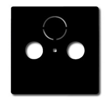 Накладка TV-R-SAT, Imressivo, антрацит  1743-81   2TKA000463G1  ABB