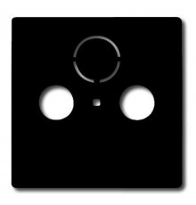 Накладка TV-R-SAT, Imressivo, антрацит  1743-81   2TKA000463G1  ABB