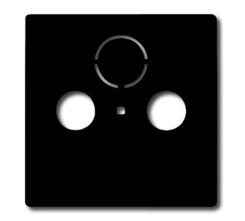 Накладка TV-R-SAT, Imressivo, антрацит  1743-81   2TKA000463G1  ABB