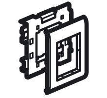 Суппорт Mosaic - 2 модуля - для кабель-каналов Metra 160x50  638086  Legrand