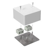 Коробка огнестойкая для кабель-канала Е15-Е120 85х85х45 IP42  4p, 10.0 мм.кв. 40-0460-FR10.0-4  Промрукав