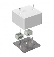 Коробка огнестойкая для кабель-канала Е15-Е120 85х85х45 IP42  4p, 10.0 мм.кв. 40-0460-FR10.0-4  Промрукав