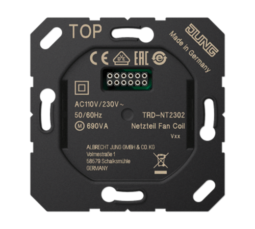 Запчасть, блок питания для контроллеров двухтрубных фэнкойлов  TRD-NT2302  Jung