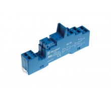 Розетка с безвинтовыми клеммами (пружинный зажим) для реле 40.51, 40.52, 40.61, 44.52, 44.62; применяются модули 99.02, 86.03;  9555SMA  Finder