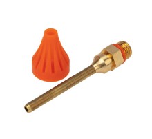 Насадка для клеевых пистолетов , удлиненная, 70 мм, силиконовая защита  12-1680  REXANT