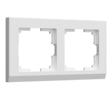 Рамка на 2 поста   (белый ) W0021801  a050904  WERKEL