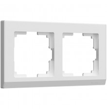 Рамка на 2 поста   (белый ) W0021801  a050904  WERKEL