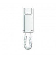Устройство абонентское переговорное, с трубкой, цвет белый матовый  8300-0-0080   2CKA008300A0080  ABB