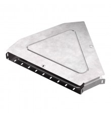 Угол горизонтальный 45 градусов с крышкой Стандарт 500х50   PR16.0616  Промрукав