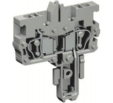 Разъем типа гнездо, с пружинным зажимом на 2 контакта для клемм типа HVPC. Серый. 2,5 кв. мм.  ZHVP910GR  DKC