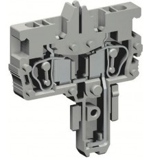 Разъем типа гнездо, с пружинным зажимом на 2 контакта для клемм типа HVPC. Серый. 2,5 кв. мм.  ZHVP910GR  DKC