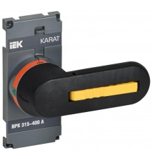 KARAT Рукоятка прямого управления ВРК 315-400А   KA-VR10D-RY-0315-0400  IEK