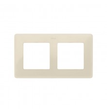 Simon 82 Рамка декоративная, 2 поста, Original, S82 Detail, слоновая кость-тростниковый сахар  8200620-031  Simon